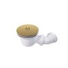 Abacus Shower Waste 90Mm For Acrylic Trays - Brushed Brass