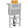 Just Taps Pre-Wall Freestanding WC Frame 820mm H x 400mm W (Including Brackets and Bend)