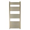 Just Taps VOS Radiator Brushed Brass 1200 X 500