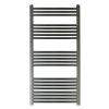 Just Taps VOS Radiator Brushed Black 1200 X 600
