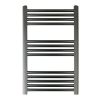 Just Taps VOS Radiator Brushed Black 800 X 500
