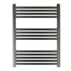 Just Taps VOS Radiator Brushed Black 800 X 600