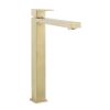 Crosswater Verge Basin Tall Monobloc - Brushed Brass