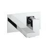 Crosswater Verge Basin 2 Hole Set - Chrome