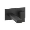 Crosswater Verge Basin 2 Hole Set - Matt Black