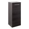Just Taps Single Door Side Cabinet – Black