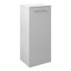 Just Taps Single Door Side Cabinet – White