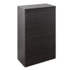 Just Taps Pace Back to Wall WC Unit 500mm Wide - Black