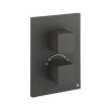 Crosswater Water Square/ Verge Crossbox 3 Outlet Valve (2500 Valve) - Matt Black