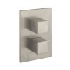 Crosswater Water Square/ Verge Crossbox 3 Outlet Valve (2500 Valve) - Brushed Stainless Steel