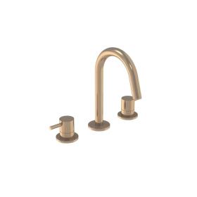 3 Piece Deck Mounted Basin Mixer Taps