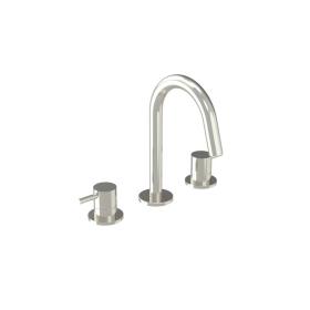 3 Piece Deck Mounted Basin Mixer Taps