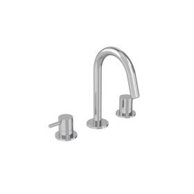 3 Piece Deck Mounted Basin Mixer Taps