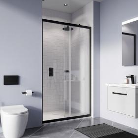Matt Black Single Sliding Door
