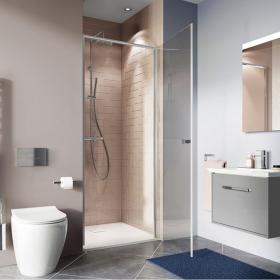 Silver Hinged Door