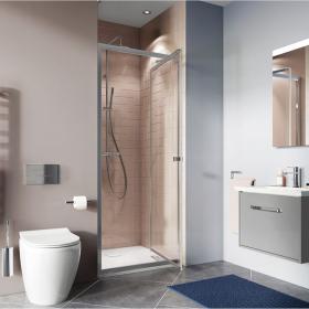 Silver Infold Door