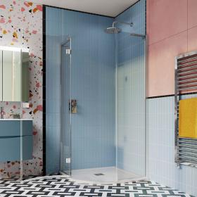Silver Quadrant Single Door