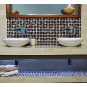 WALL MOUNTED BASIN MIXERS