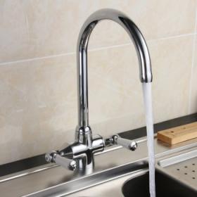 Chrome Sink Mixers